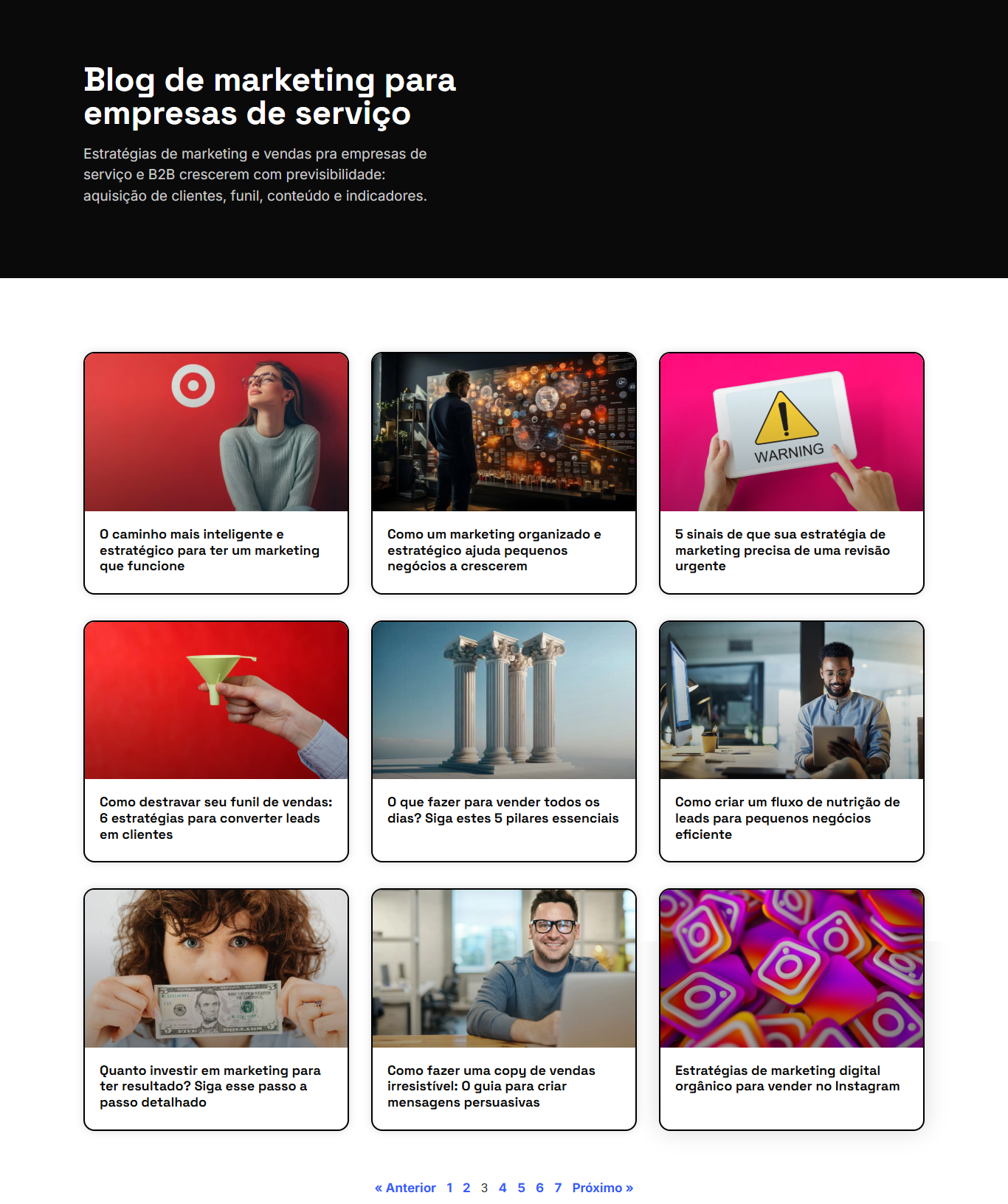 blog como canal de tráfego e aquisição