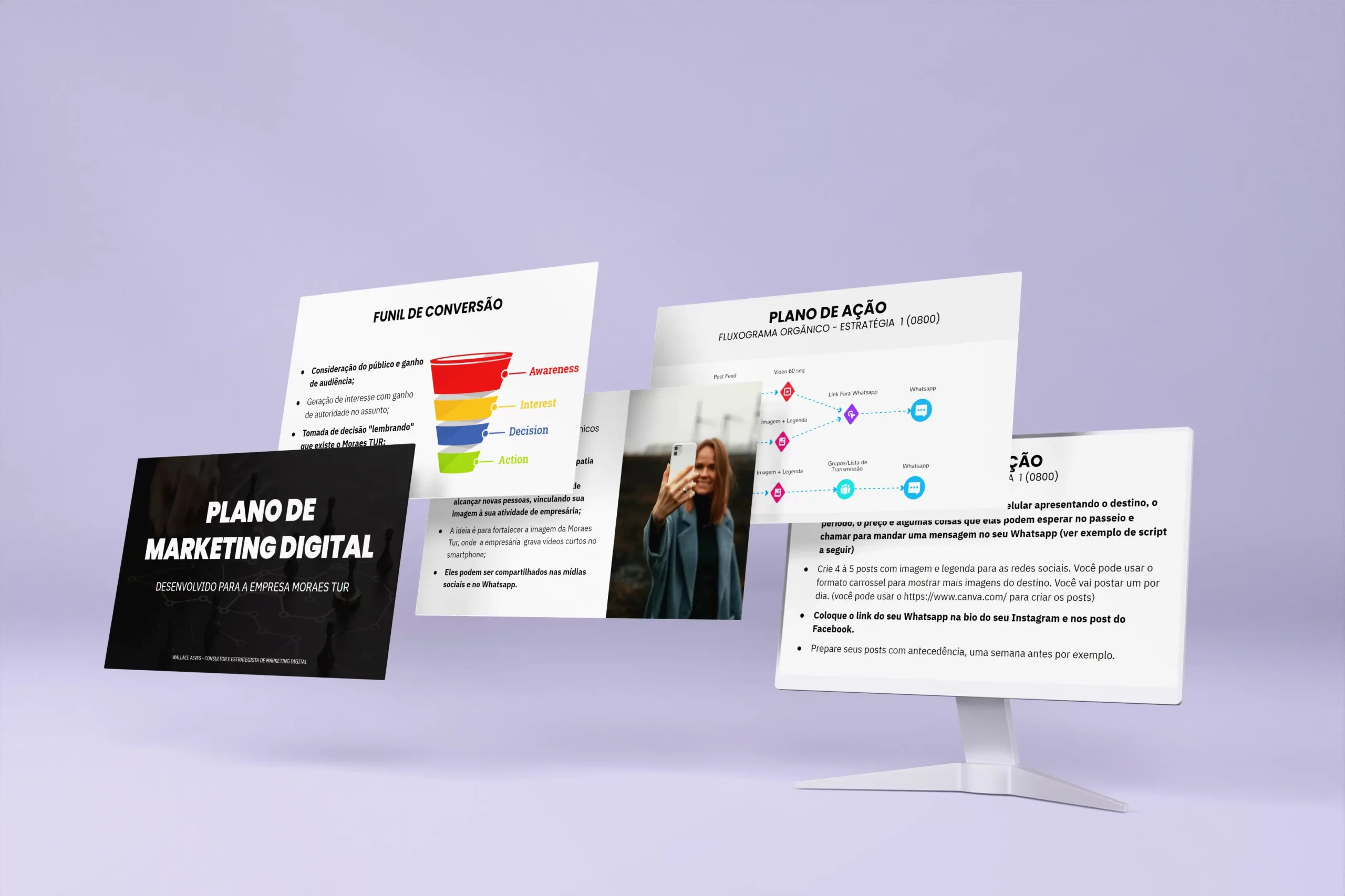Serviços de marketing digital - plano de presença online